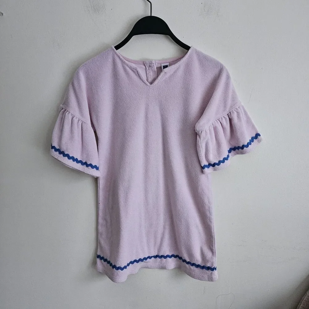 Janie and Jack Pink and Blue Kids Swim Coverup